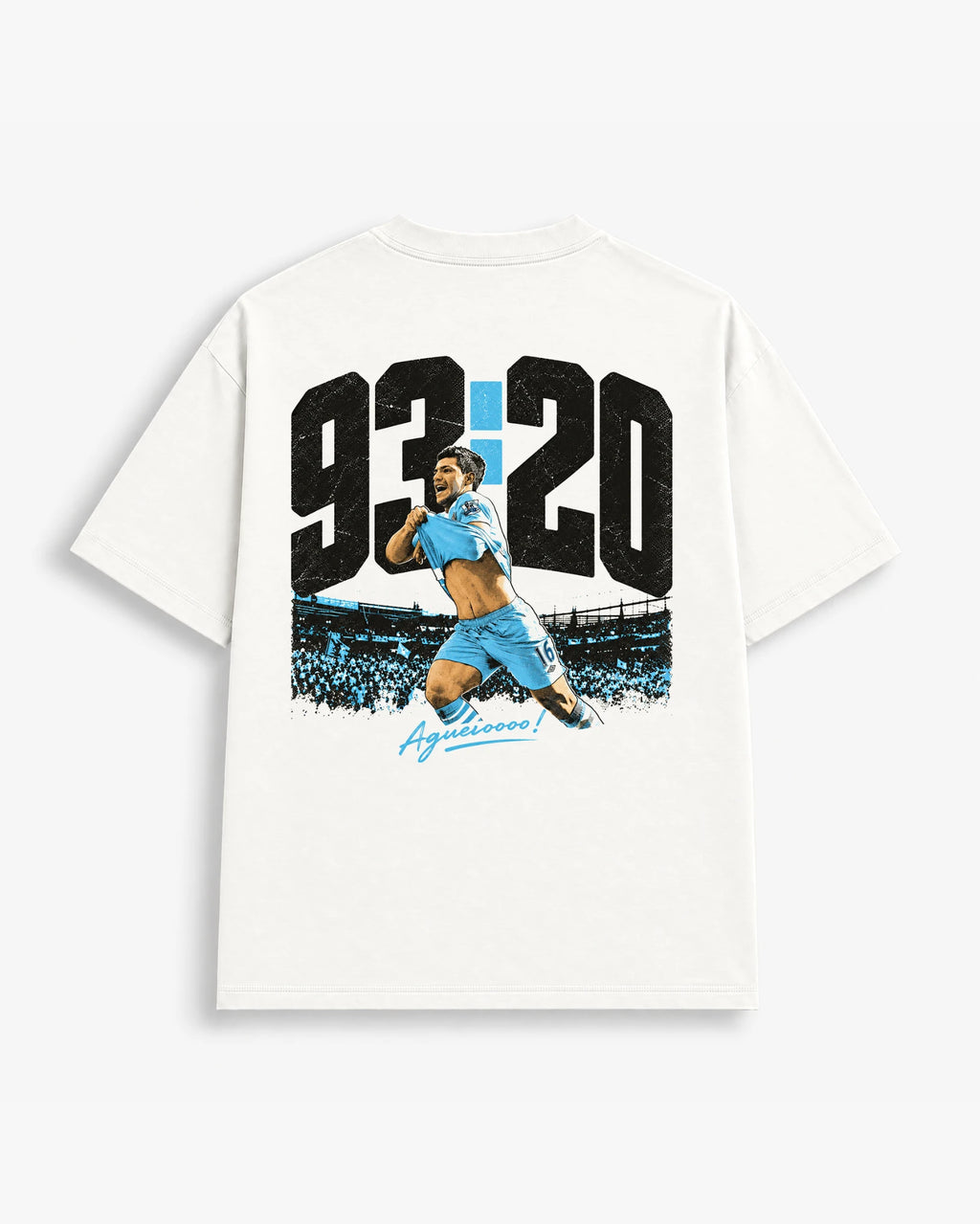 93:20 tee in Off White, back