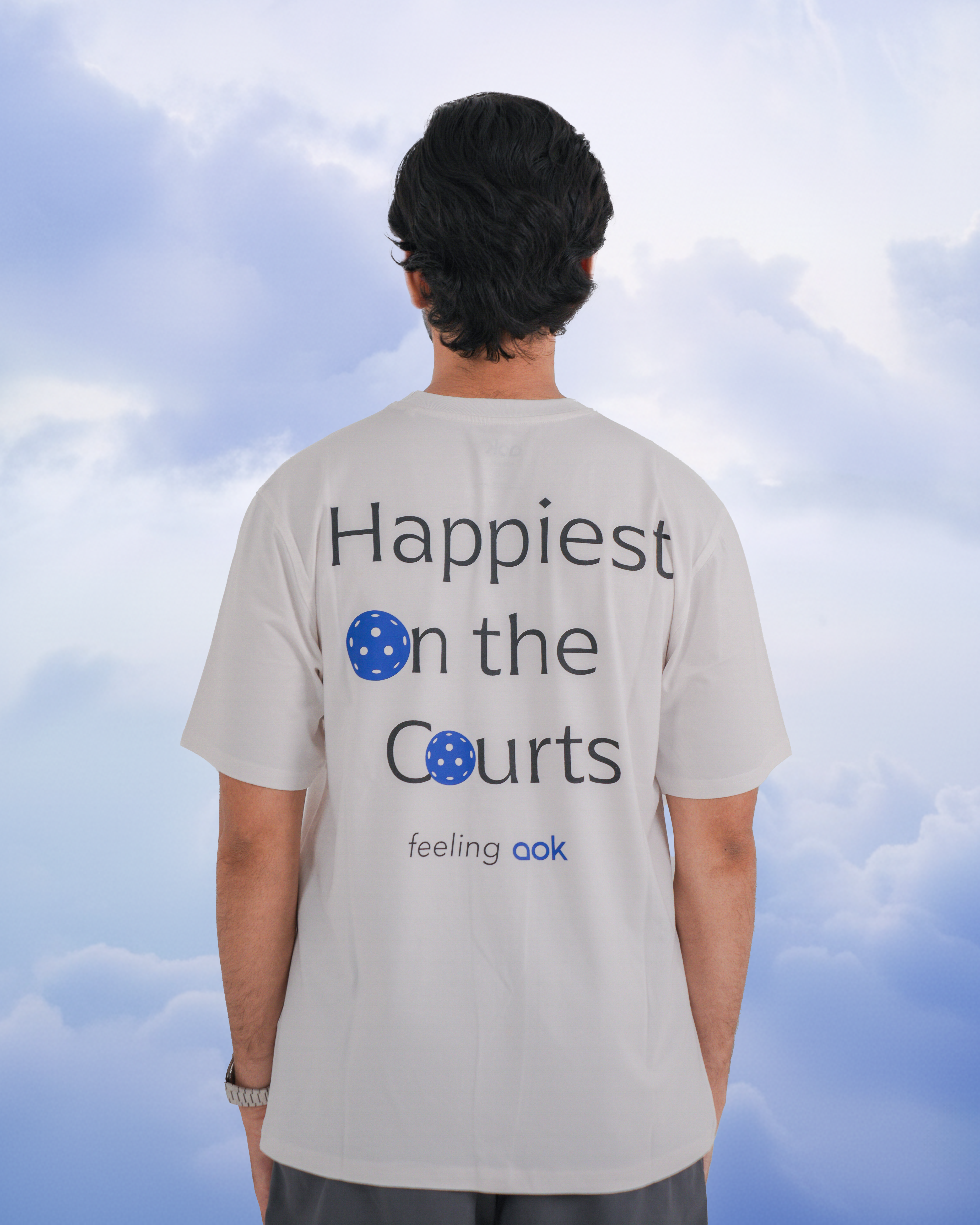 Happiest on the Courts in Studio White