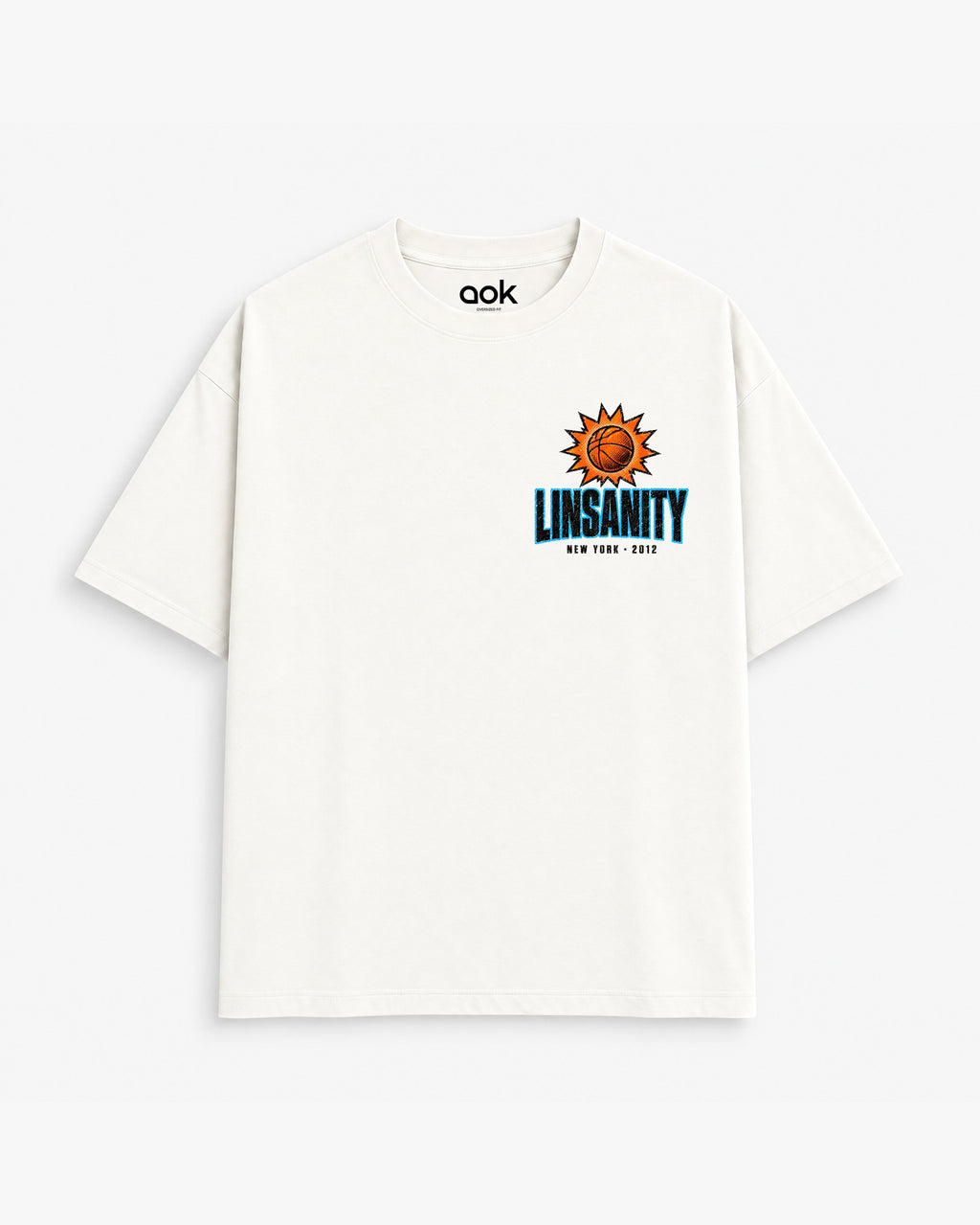 Linsanity tee in Off White, front