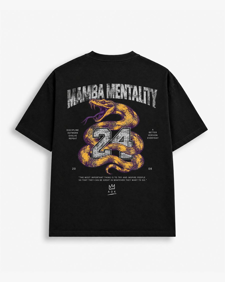 Mamba Mentality in Studio Black