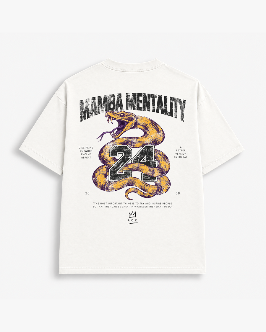 Mamba Mentality in Off White